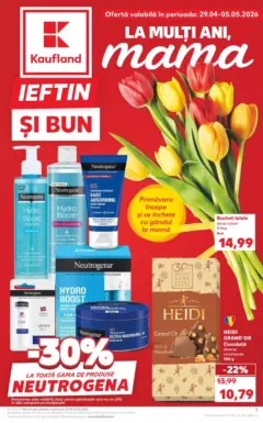 Ofertele Kaufland valabile de la 29.04.2026