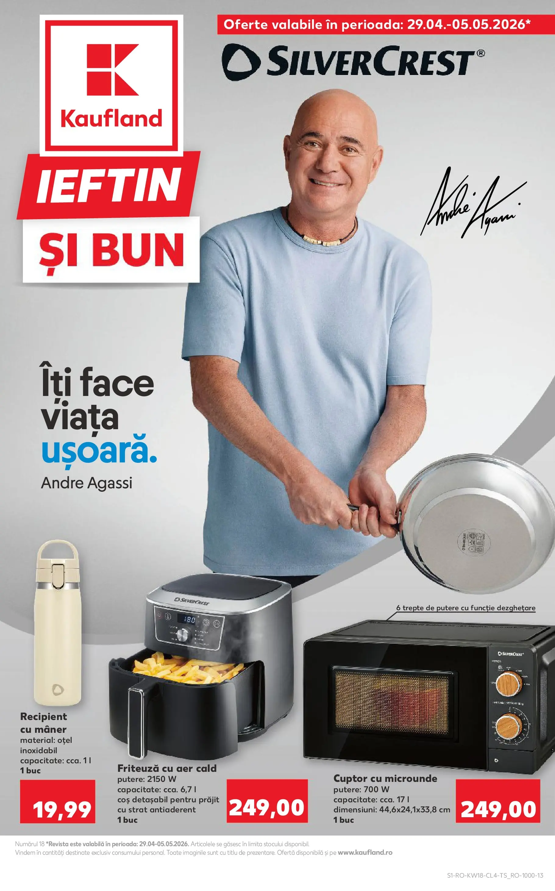 Kaufland Viseu de Sus 29.04.2026 - Revista si Oferta | Pagină: 1 | Produse: Ginseng, Cuptor, Coș, Mâner