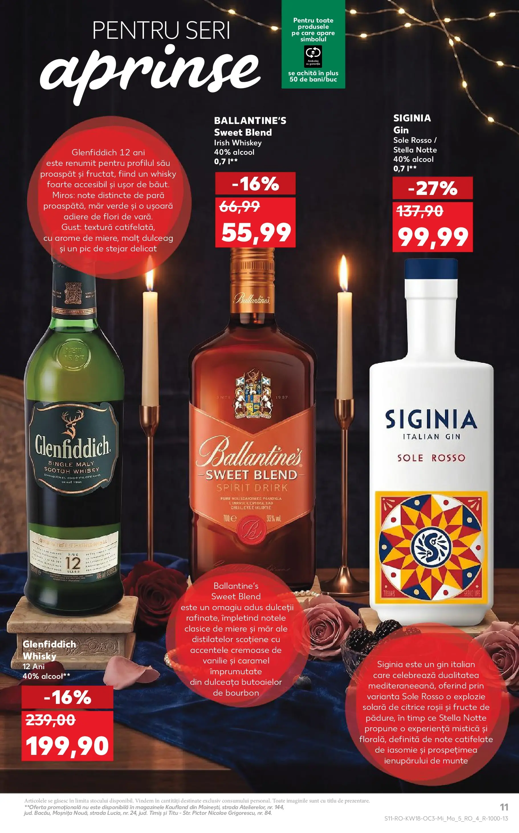 Kaufland Târgu Mureș 29.04.2026 - Revista si Oferta | Pagină: 11 | Produse: Pară, Bourbon, Gin, Fructe