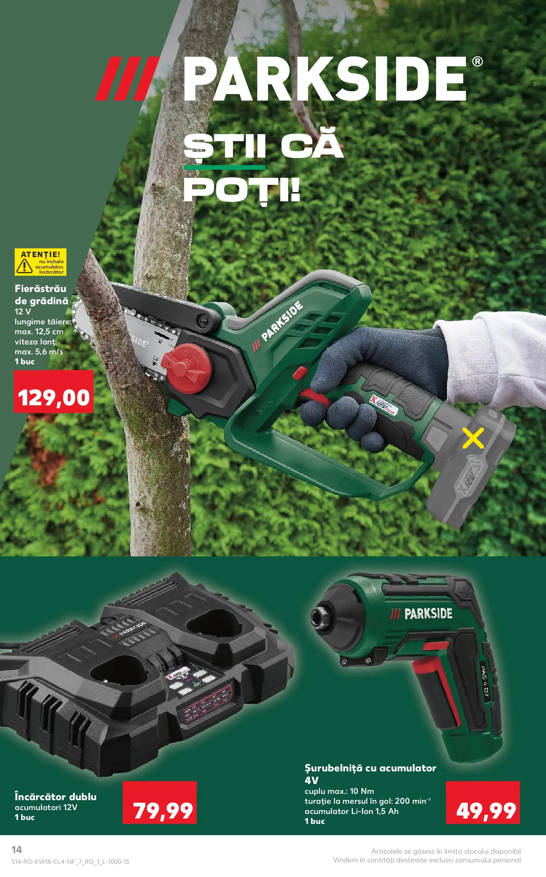 Kaufland Viseu de Sus 29.04.2026 - Revista si Oferta | Pagină: 14 | Produse: Încărcător