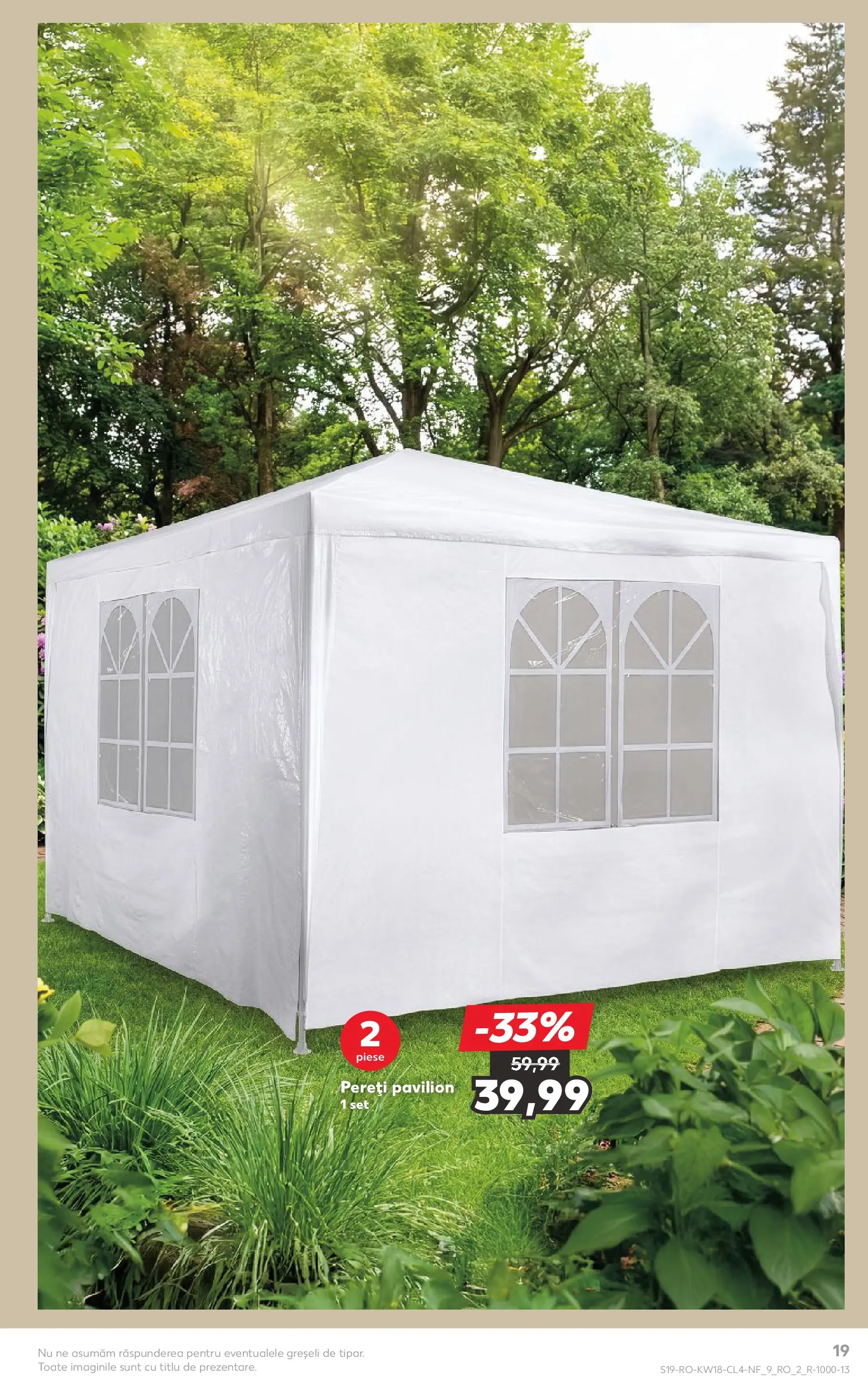 Kaufland Viseu de Sus 29.04.2026 - Revista si Oferta | Pagină: 19 | Produse: Pavilion