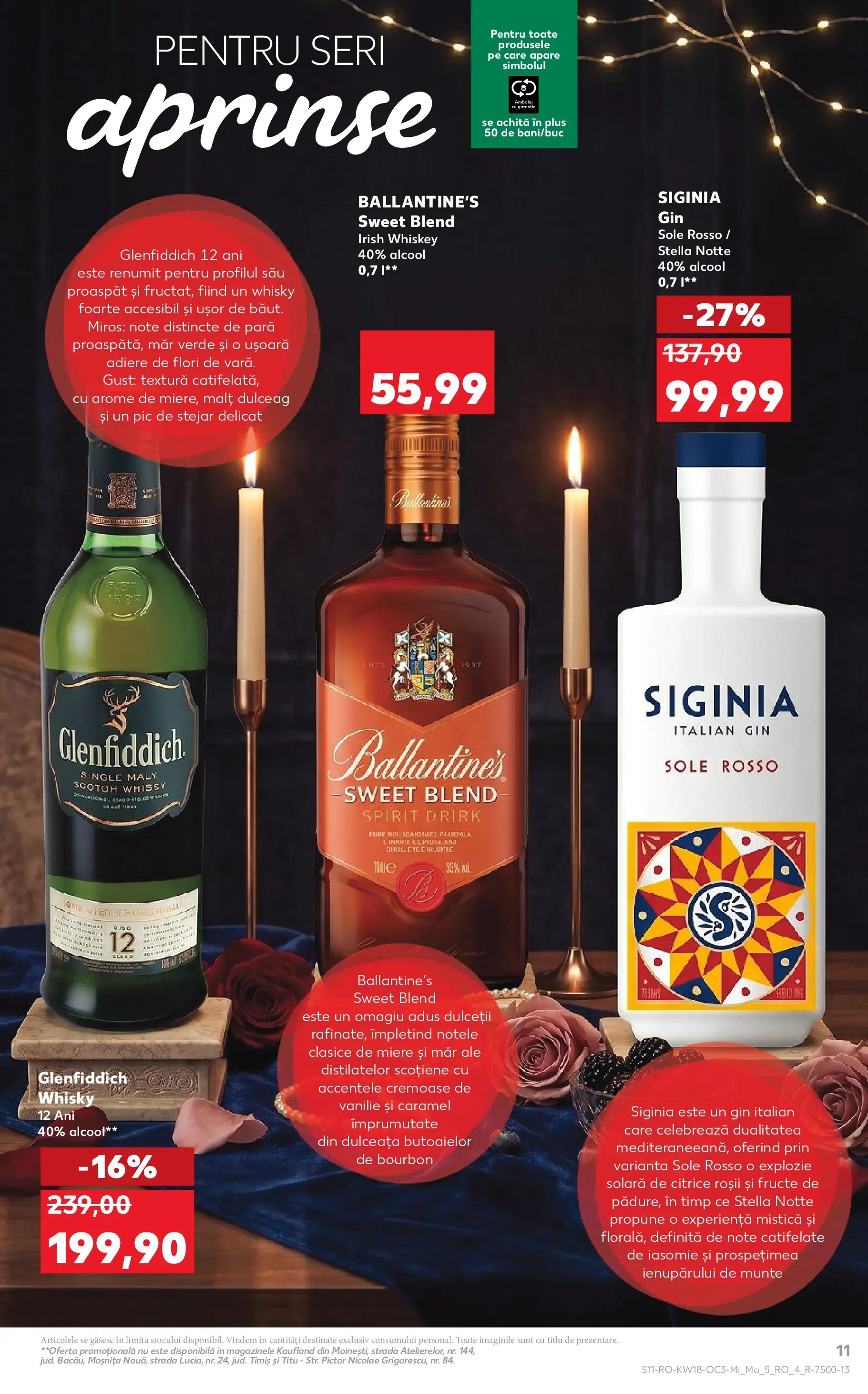 Kaufland Viseu de Sus 29.04.2026 - Revista si Oferta | Pagină: 11 | Produse: Pară, Roșii, Gin, Whiskey