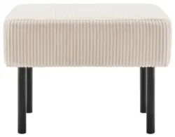 Hocker Miami Beige/Schwarz