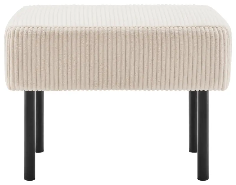 Hocker Miami Beige/Schwarz