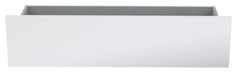 Schublade Unit in Wei&szlig; Hochglanz