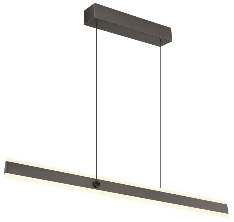 LED-H&auml;ngeleuchte Gebaldo Opal/Schwarz/Titan max. 36 W