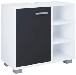 Waschbeckenunterschrank Zalo L ca. 60x55x30 cm Wei&szlig;