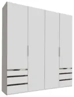 m&ouml;max Dornbirn - Ihr Trendm&ouml;belhaus in Dornbirn Dreht&uuml;renschrank Level 36A ca. 200x216x58 cm Alpinwei&szlig;