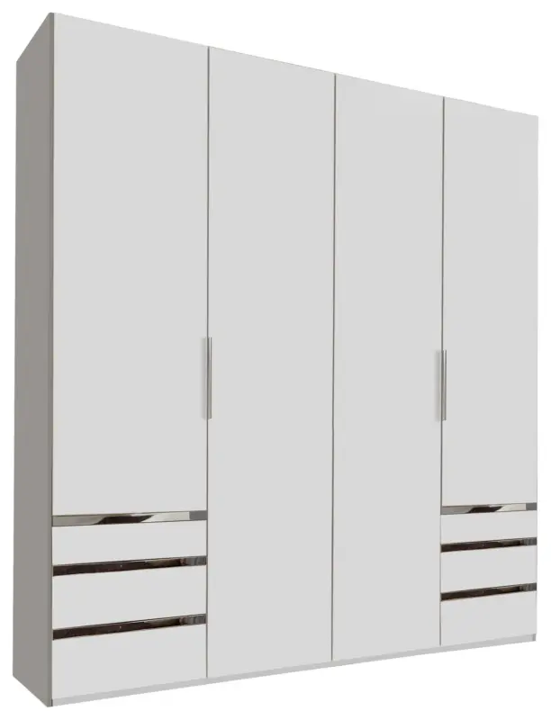 Dreht&uuml;renschrank Level 36A ca. 200x216x58 cm Alpinwei&szlig;