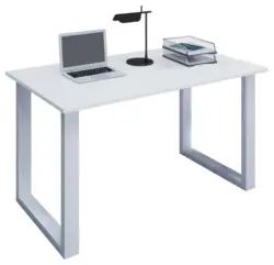 Schreibtisch Lona Wei&szlig; ca. 140x80x76cm