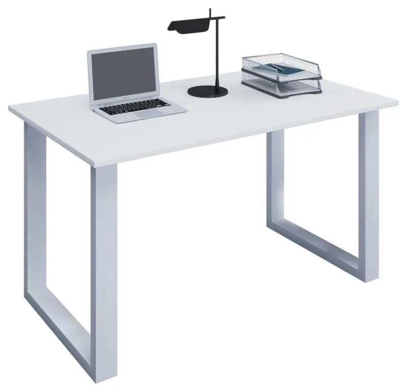 Schreibtisch Lona Wei&szlig; ca. 140x80x76cm