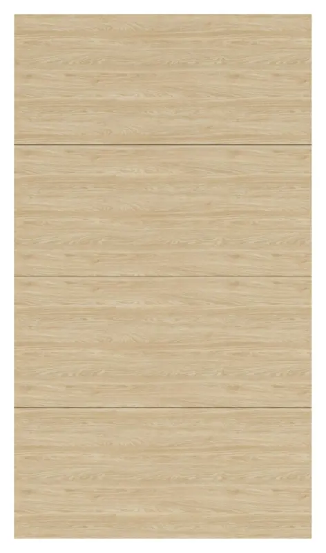 Frontpaneel Unit in Eichefarben