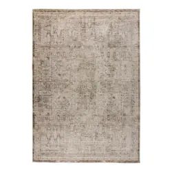 Flachwebeteppich 80/150 cm Creme