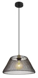H&auml;ngeleuchte Baku Schwarz max. 40 Watt