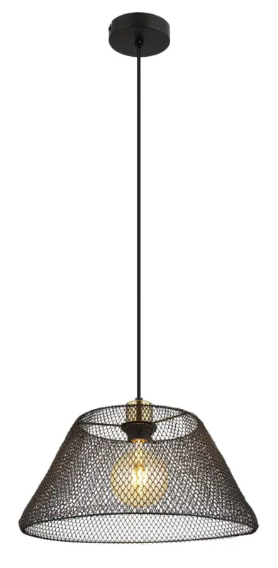 H&auml;ngeleuchte Baku Schwarz max. 40 Watt