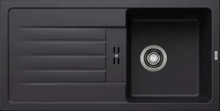 Sp&uuml;le 526081 Schwarz ca. 86x43,5cm