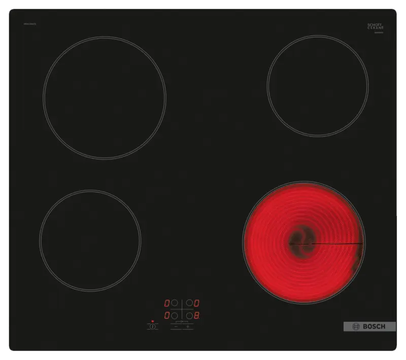 Glaskeramikkochfeld PKE61RAA2E in Schwarz