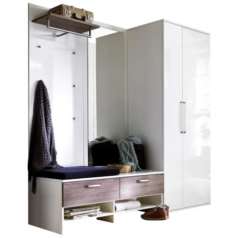 Garderobe 5-teilig in 202/201/56 cm