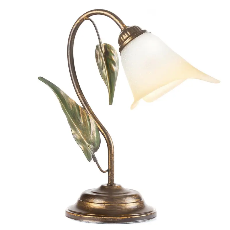 Tischleuchte Miranda Bronze/Olivgr&uuml;n max. 6 Watt
