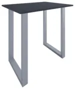 m&ouml;max Dornbirn - Ihr Trendm&ouml;belhaus in Dornbirn Bartisch XONA Silber/ Honigeiche ca.110x102x80cm