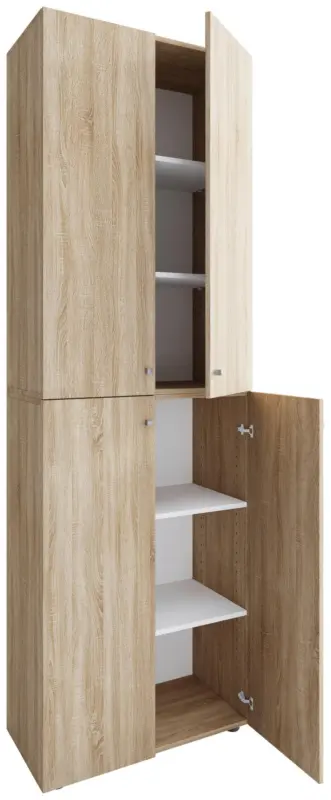 Schuhschrank LONA Sonoma Eiche ca. 70x220x40 cm