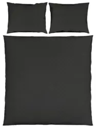 Bettw&auml;sche Shell XXL Schwarz ca. 200x220cm