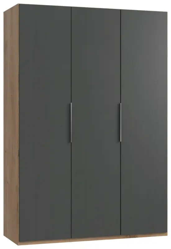 Dreht&uuml;renschrank Level 36A ca. 150x216x58cm Graphitfarben