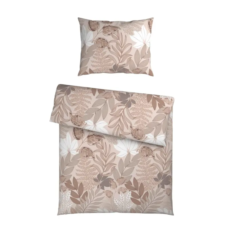 Bettw&auml;sche Ulli Beige ca. 140x200cm