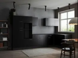 Eckk&uuml;che Oliver o. Ger&auml;te ca. 340x172cm Grau/Schwarz