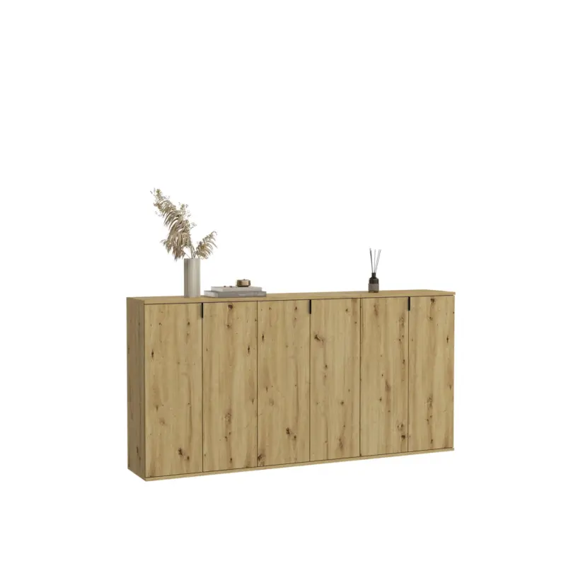 Schuhschrank Projekt X ca.183x99x34cm Eichefarben
