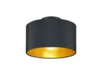 m&ouml;max Dornbirn - Ihr Trendm&ouml;belhaus in Dornbirn Deckenleuchte Hostel in Schwarz/Gold max. 40 Watt Deckenlampe