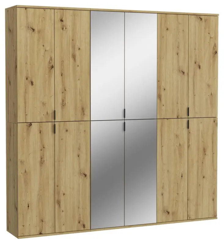 Garderobenschrank Projekt X ca. 183x193 cm Artisan Eiche
