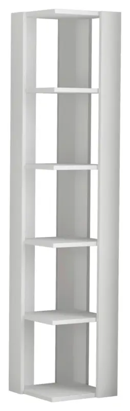 Eckregal NATI Wei&szlig; ca. 34x161x34 cm