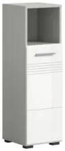 m&ouml;max Dornbirn - Ihr Trendm&ouml;belhaus in Dornbirn Unterschrank Copa ca. 30x95 cm Wei&szlig;/Grau
