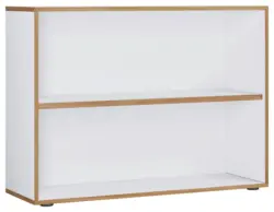 Aktenregal Salia B100 Honigeiche/Wei&szlig; ca.100x74x33cm