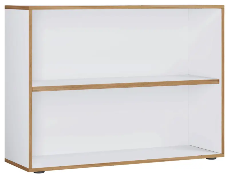 Aktenregal Salia B100 Honigeiche/Wei&szlig; ca.100x74x33cm