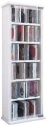 CD-Regal Classic in Wei&szlig;, B: 31 cm