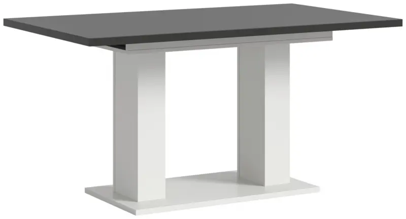 Ausziehtisch Marlon ca. 150-190 cm Grau/Wei&szlig;