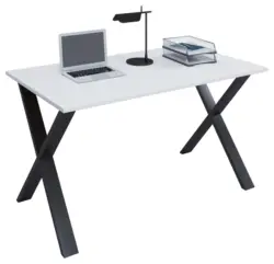 Schreibtisch Lona Schwarz/Wei&szlig;