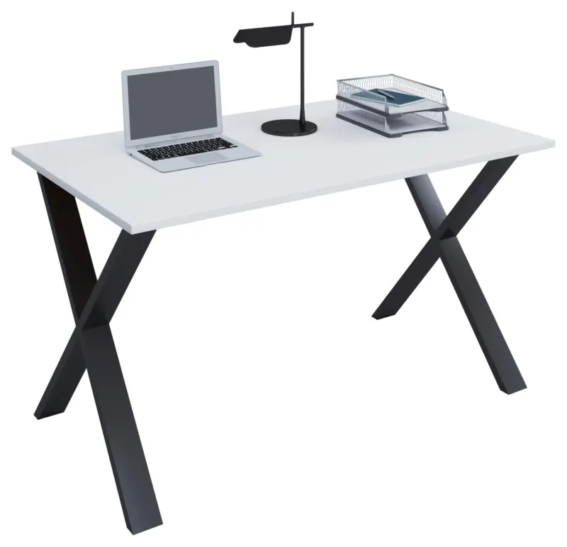 Schreibtisch Lona Schwarz/Wei&szlig;