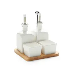 Menage-Set Tapas Olives Wei&szlig;, 5-teilig