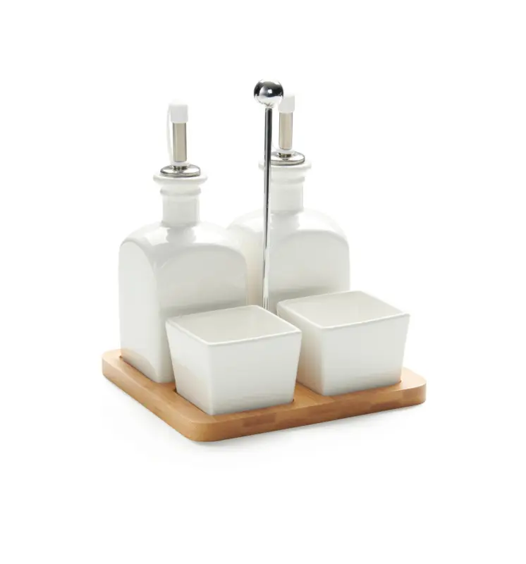 Menage-Set Tapas Olives Wei&szlig;, 5-teilig