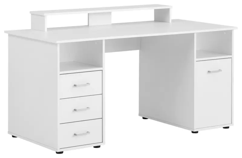 Schreibtisch B 67 cm H 73,5 cm Jonte, wei&szlig;