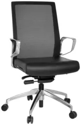 Drehstuhl Provider Net Schwarz ca. 57x110x50cm