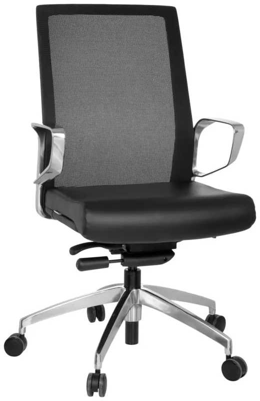 Drehstuhl Provider Net Schwarz ca. 57x110x50cm