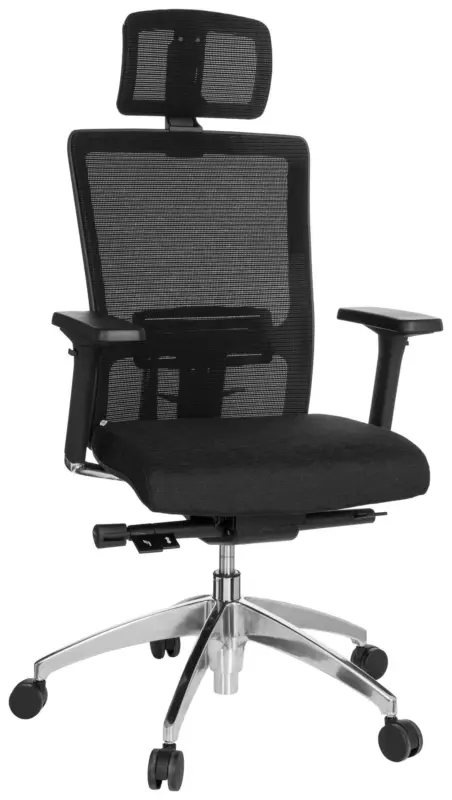 Drehstuhl Astra Lux Schwarz ca. 57x138x52cm