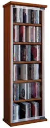 CD-Regal in Nussbaumfarbe Classic B: 31 cm
