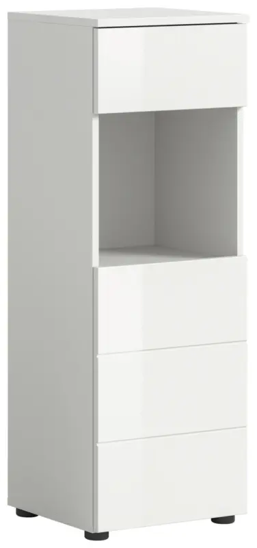 Midischrank Vira ca. 38x106x34 cm Wei&szlig;