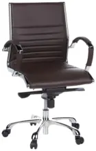 m&ouml;max Dornbirn - Ihr Trendm&ouml;belhaus in Dornbirn Drehstuhl Parma 10 Dunkelbraun/Chromfarben