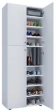 m&ouml;max Dornbirn - Ihr Trendm&ouml;belhaus in Dornbirn Schuhschrank Lona XXL ca.70x182x37cm Wei&szlig;